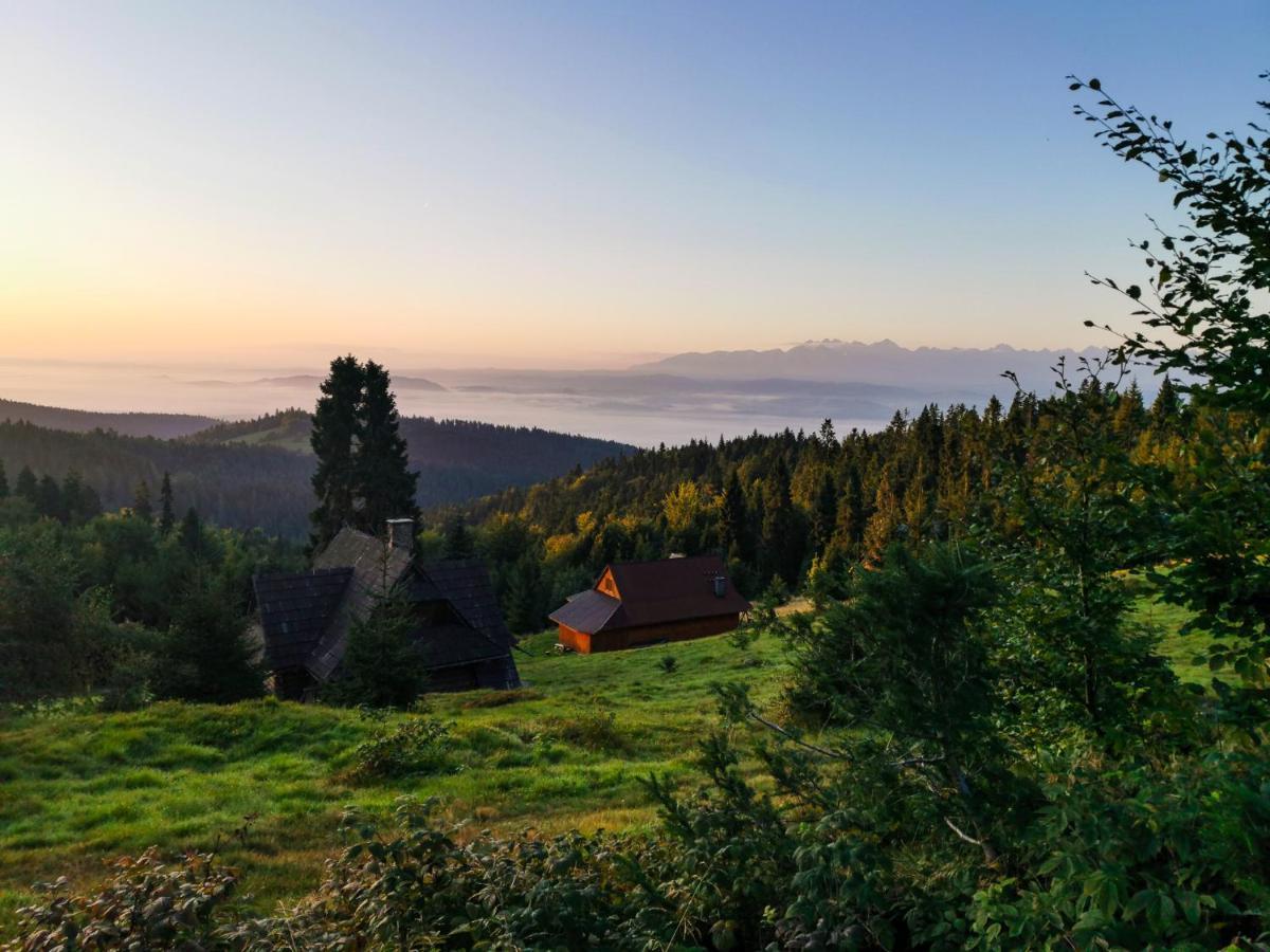 Em Gorce Resort Domki Z Sauna I Jacuzzi Waksmund Eksteriør bilde