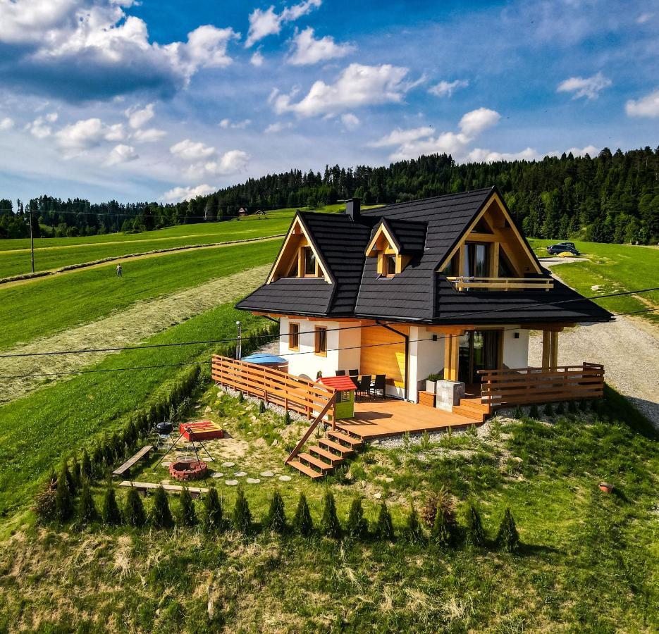 Em Gorce Resort Domki Z Sauna I Jacuzzi Waksmund Eksteriør bilde