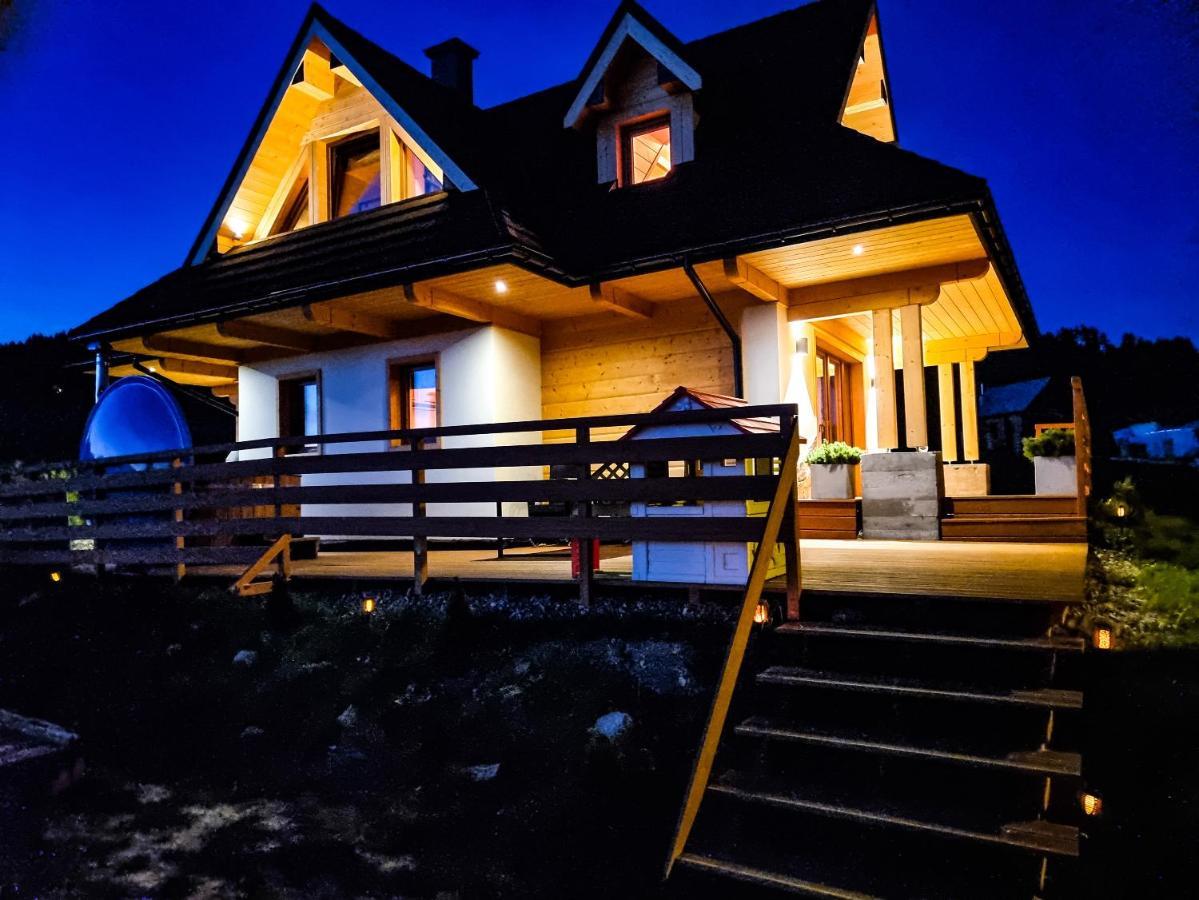 Em Gorce Resort Domki Z Sauna I Jacuzzi Waksmund Eksteriør bilde