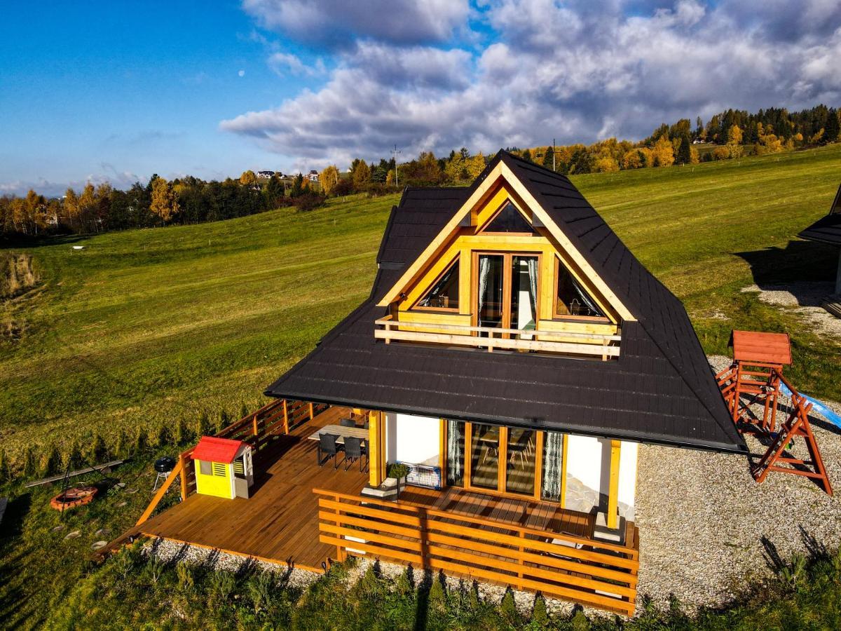Em Gorce Resort Domki Z Sauna I Jacuzzi Waksmund Eksteriør bilde