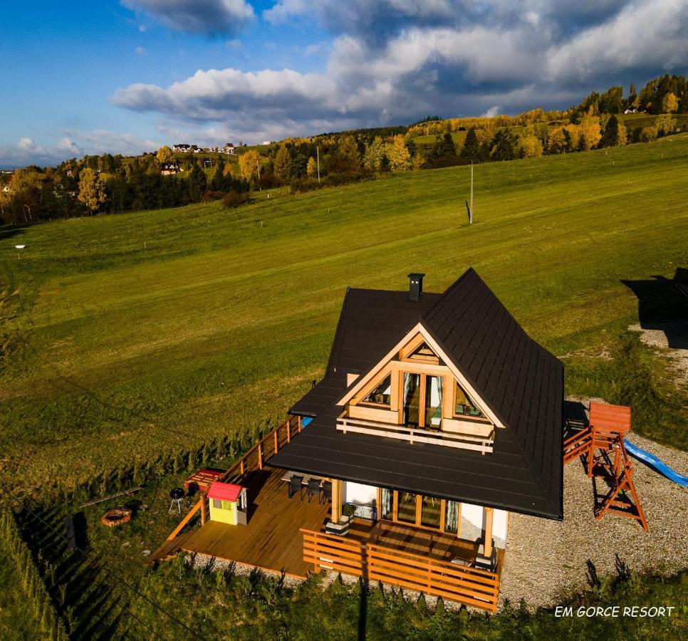 Em Gorce Resort Domki Z Sauna I Jacuzzi Waksmund Eksteriør bilde