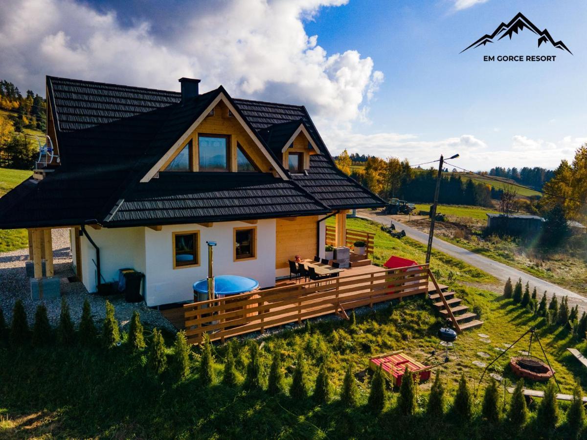 Em Gorce Resort Domki Z Sauna I Jacuzzi Waksmund Eksteriør bilde
