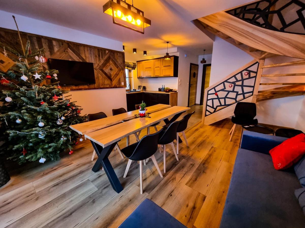 Em Gorce Resort Domki Z Sauna I Jacuzzi Waksmund Eksteriør bilde
