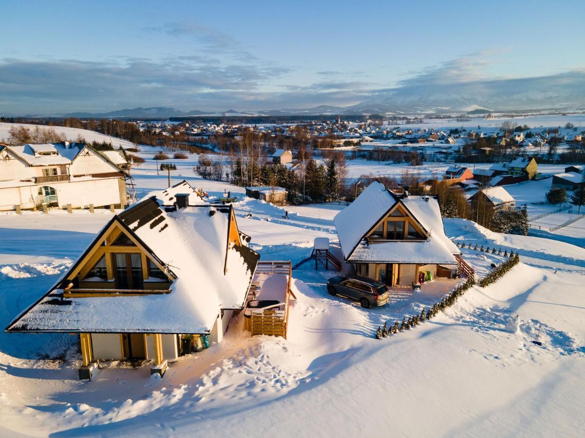 Em Gorce Resort Domki Z Sauna I Jacuzzi Waksmund Eksteriør bilde